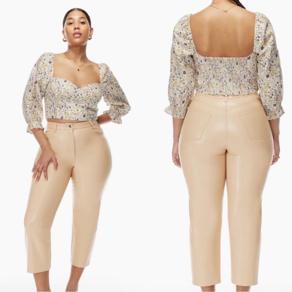 Aritzia Wilfred Cropped Pant